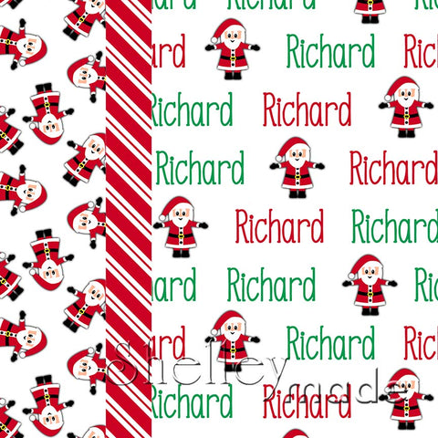 Christmas Pillowcase Panel - Christmas Horizontal