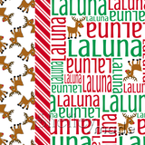 Christmas Pillowcase Panel - Christmas Nested