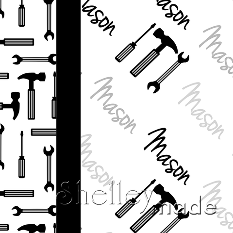 Diagonal Image Pillowcase Panel - Hand