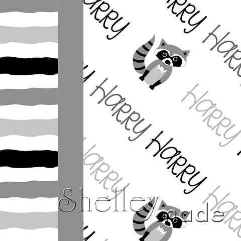 Diagonal Image Pillowcase Panel - Playful