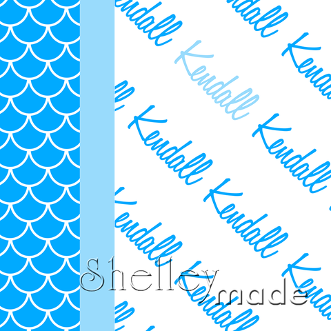 Diagonal Pillowcase Panel - Script