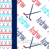 Diagonal Image Pillowcase Panel - Slender