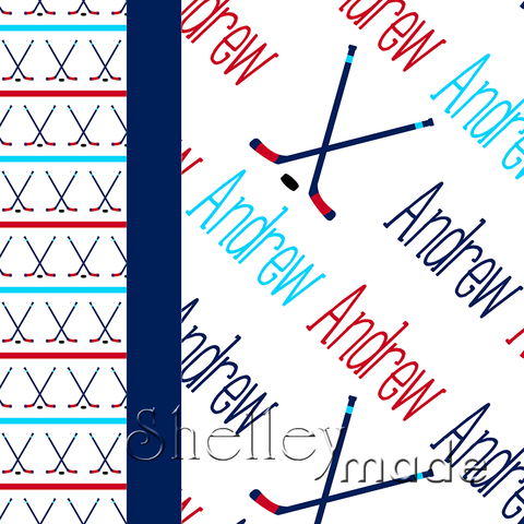Diagonal Image Pillowcase Panel - Slender