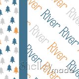Diagonal Pillowcase Panel - Slender