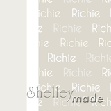 Horizontal Pillowcase Panel - Block