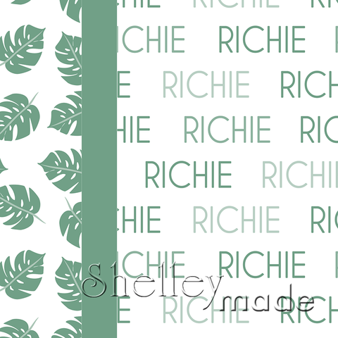 Horizontal Pillowcase Panel - Block Upper