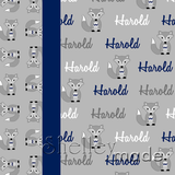 Horizontal Image Pillowcase Panel - Script