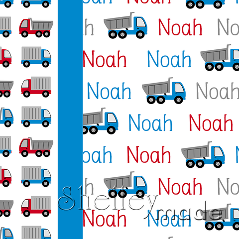 Horizontal Image Pillowcase Panel - Slender