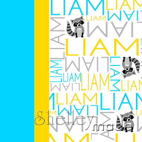 Nested Image Pillowcase Panel - Block Upper