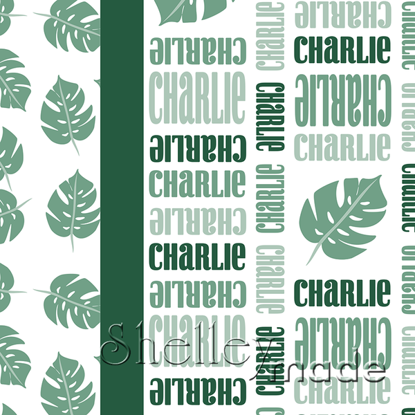 Stacked Image Pillowcase Panel - Curl