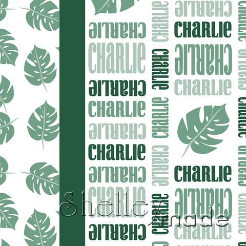 Stacked Image Pillowcase Panel - Curl