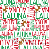 Christmas Nested Image - White