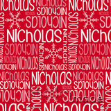 Christmas Nested Image - Red