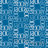 ShelleyMade Personalised Name Design Fabric Squared - Classic