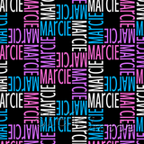 ShelleyMade Personalised Name Design Fabric Squared - Classic