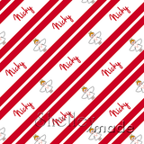 Christmas Stripe - Hand
