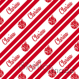 Christmas Stripe - Script