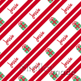 Christmas Stripe - Hand
