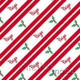 Christmas Stripe - Hand