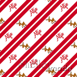 Christmas Stripe - Script