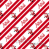 Christmas Stripe - Script