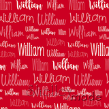 Christmas Typographic - Red