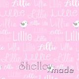 Typographic Image - Cursive Shaded