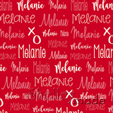Typographic Image - Cursive Shaded