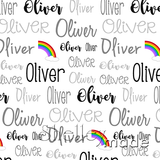 Typographic Image - Cursive Shaded