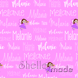 Typographic Image - Cursive Shaded