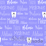 Typographic Image - Cursive Shaded