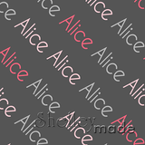 Alice - Diagonal Design - Block