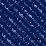 Austin - Diagonal Design - Block Small