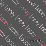 Lacey - Diagonal Design - Block