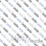 Landon - Diagonal Design - Block Small