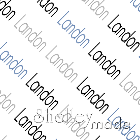 Landon - Diagonal Design - Block