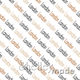 Landon - Diagonal Design - Block Small