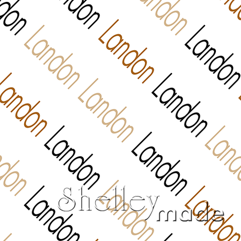 Landon - Diagonal Design - Block