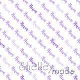 Haven - Diagonal Design - Brush Small