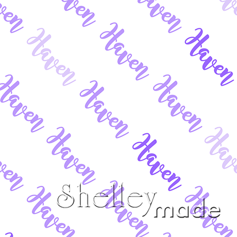 Haven - Diagonal Design - Brush