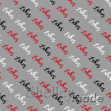 Lakes - Diagonal Design - Brush Small