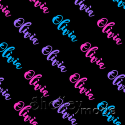 Olivia - Diagonal Design - Brush