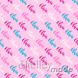 Olivia - Diagonal Design - Brush Small