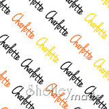 Charlotte - Diagonal Design - Hand