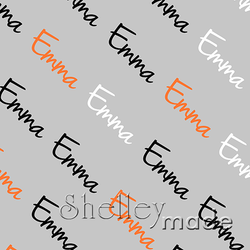 Emma - Diagonal Design - Hand