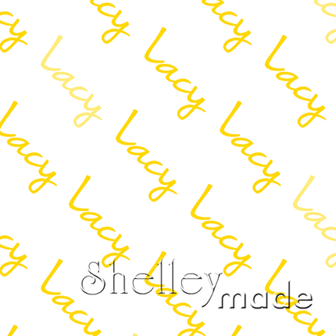 Lacy - Diagonal Design - Hand