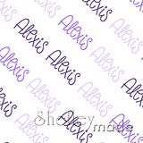 Alexis - Diagonal Design - Playful