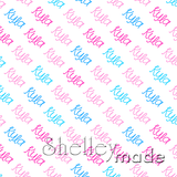 Kyla - Diagonal Design - Playful Small