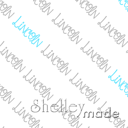 Lincoln - Diagonal Design - Playful