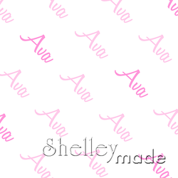 Ava - Diagonal Design - Script